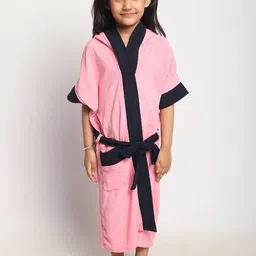 elevanto PINK-NAVY Small Bath Robe-picture-2