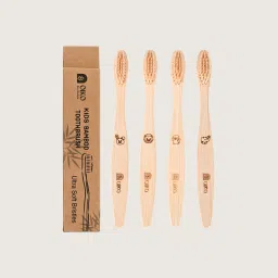 Bamboo Toothbrush with Ultra Soft Bristles For Kids Ultra Soft Toothbrush-image-42