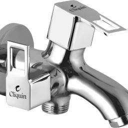 2IN1BC011-Squarcut 2-in-1 Bib Cock Tap | For Bathroom, Washing Machine | Premium Chrome Brass Bib Tap Faucet-image-85