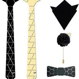 AXLON Silk Cufflink & Tie Pin Set-image-38