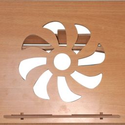 Print Ginnie laptop stand laptop stand Wooden Floor and Desk Stand Laptop Stand with Adjustable Height Compatible with Universal Laptops-50