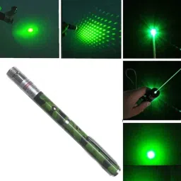 DeoDap Laser Light Disco Pointer Pen Beam with Adjustable Antena Cap to Change Design-63