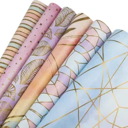 Premium Gift Wrapping Paper Sheets -Vibrant Colors & Designs | For All Occasions | Eco-Friendly | Design Paper Sheet | Gift Paper Sheet Gift Wrapper-image-44