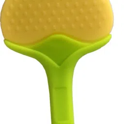 ambiaim international Fruit Shape Silicone Teethers Soft Stick Chews Nibbler for Baby Dental Care Teether image 4