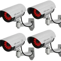 Mighty 4 PCS Realistic Security Camera Security Camera-32
