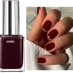 Maroon Nail Polish Transform Nail with Long Stay Shine Nail Paint Dark Maroon Dark Maroon-image-56