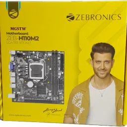MGSTW ZEBRONICS-H110M2-DDR4 LGA 1151 Socket LGA1151Socket Micro-ATX Intel H110 Chipset DDR4 Motherboard for Desktop-20