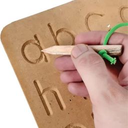 shalafi Learning Alphabet Tracing Slate Small abc Writing Practice Boards for Kids image 2