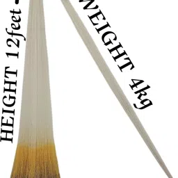 FISHNET 1+2 18mm,WEIGHT-4kg,HEIGHT-12feet CASTNET(WHITE&YELOW) Fishing Net-10