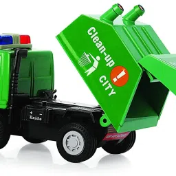Cleanup City Toy Vehicle Pull Back Truck Swach Bharat Gadi-11
