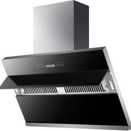 Nobelo DHC 90 Auto Clean Wall Mounted Black 1250 CMH Chimney-picture-15