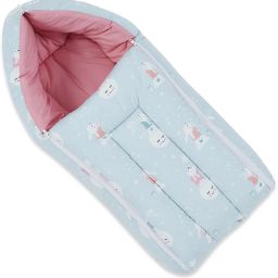 Cotton Carrier Nest cum sleeping bag, Serene Dreamscape ( Newborn - 3 Months) Sleeping Bag-image-70