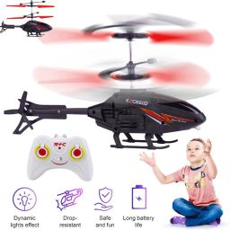 RC Helicopter with Hand Gravity Sensor, Flying Toy with 3D Light & Safety Sensor-17