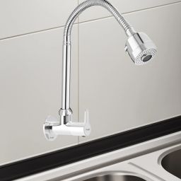 prestige Fusion brass sink tap With 360 Degree Flexible Swivel Spout & Dual Flow Pattern Basin Mixer Faucet image 5