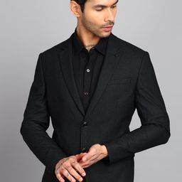 killer Men Solid Single Breasted Casual Blazer-picture-43