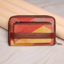 Women Casual Multicolor Jute Wallet-image-83
