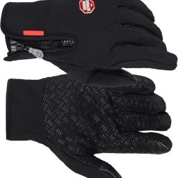 Windproof Outdoor Skiing Touch Screen Motorcycle Racing Gloves- L Ski Gloves-image-40