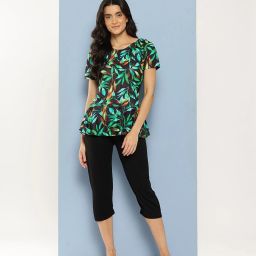 Printed Women Swim-dress Multicolor Swimsuit-image-5