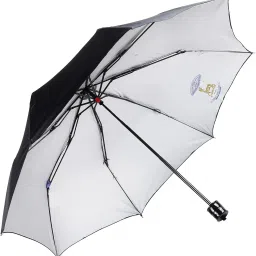 21.5 Inches 3 Fold Manual Open Type Polyester Umbrella-21