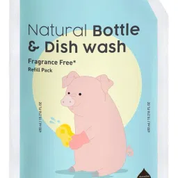Bottle and Dish Wash Liquid Cleanser Refill Pack USDA Certified, Allergen Free Liquid Detergent-image-42