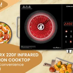 2200 W Radiant Cooktop Jog Dial, Touch Panel-19