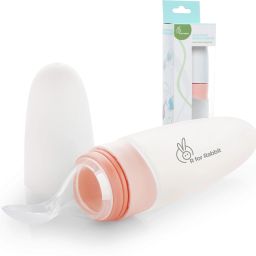 First Feed Feeder Soft Feeding Spoon for Baby 4 Months & Plus, 90ml - Non Toxic, BPA Free, Silicone Matterial-14