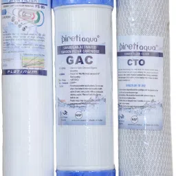 RO Inline Filter 10" Spunfilter + GAC Filter + CTO Filter for Wall Mounting Solid Filter Cartridge-image-28