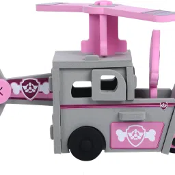 magic-on-wheels 3D Build N' Play - Skye High Flyin' Copter For Kids image 5
