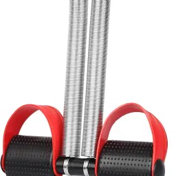 Double Spring Waist Tummy Trimmer Abs Exerciser Body Toner Gym & Fitness Kit Ab Exerciser-image-96