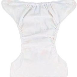 child chic Reusable Baby Infant Cotton Cloth Washable Diaper Nappies(2 DIAPERS WITH 2 FIVE LAYER BAMBOO CHARCOAL INSERTS) image 2