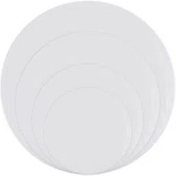 TrendyTrolley 20 Pcs Round Cake Base Board Set | 7 8 9 10 inch- 5 Pcs Each Paper Cake Server-17