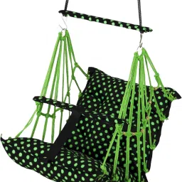 Cotton Baby Swing 1 to 6 Year Folding & Washable With Safety Belt julla Swings-image-12