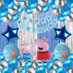 peppa pig birthday decorations theme combo kit-13