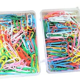 STALLION ENTERPRISES Stallion Clip Series Medium High Quality Wire Iron Material With Plastic Wrapping on it. Paper Clips-image-69