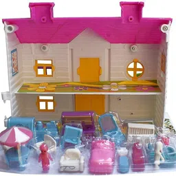 snm97 Dream Funny House Play Set Doll House Set for Boys and Girls_122-picture-20