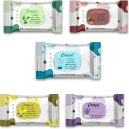 Everyday Essentials Acne Pimple Face Wipes, Oil Control, Facial Wet Tissue-image-4