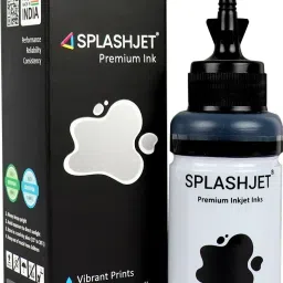 Splashjet T664 Refill Ink For EP L130, L380, L210, L220, L310, L350 Printer - (70g x 1 BK) Black Ink Bottle-image-71