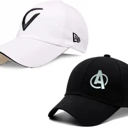 Solid, Self Design, Embroidered Sports/Regular Cap-image-72