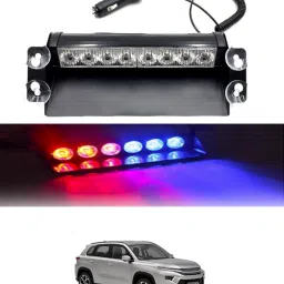 12V/8Led Red & Blue Dash Police Strobe Flash Warning Light For Car/SUV/Jeep-141 Car Fancy Lights-image-79