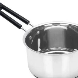 Stainless steel Sauce Pan for Cooking Purpose Milk Pan 18 cm diameter 1 L capacity-picture-24