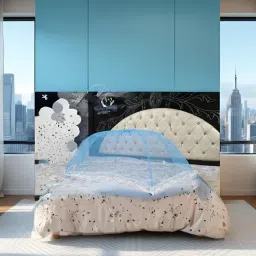 HDPE - High Density Poly Ethylene Infants Washable Baby-Mosquitonet Mosquito Net-image-12