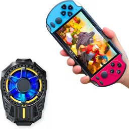 Elevea Combo C162 Handheld Gaming Device & Phone Cooling Fan - 15 Years Warranty 8 GB with Classic Games-19