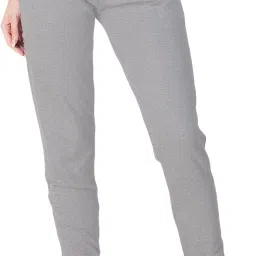 Women Solid Grey Track Pants-image-68