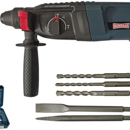 dumdaar DM26 Rotary Electric Hammer drill machine 26mm with 2pc Chisel and 3pc bit Rotary Hammer Drill-picture-32