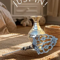 qadri surma & company Brass Surma Dani To Keep Surma Powder Empty Surmadani with Unique and Attractive image 2