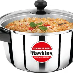 Stainless Steel Induction with Glass Lid (SSCB30G) Cook and Serve Casserole-17