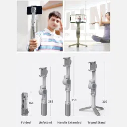 Elevea 3-Axis Gimbal Stabilizer for All Smartphone 3 Axis Gimbal for Mobile image 4