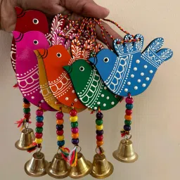 Handmade Birds wall hanging Decoration Home Decor Pack of 6-21