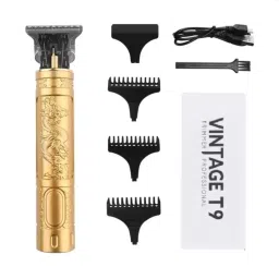 Glowsync vintageT9 Hair trimmer Rechargeable Cordless Beard Trimmer Body Groomer Trimmer 120 min Runtime 4 Length Settings-image-14
