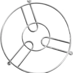 HOT POT STAND,COOKER JALI, STEAMER RING GLOSSY Trivet Stainless steel Trivet-35